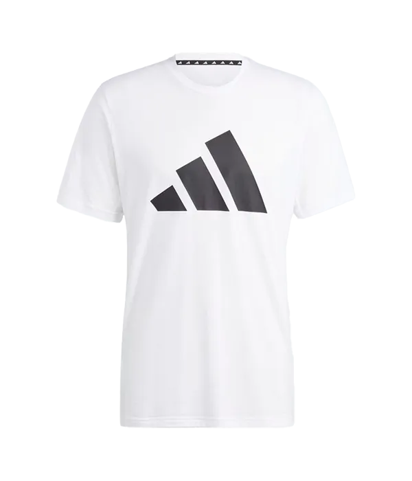 Camiseta Adidas Train Essentials Feelready Logo blanca