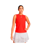 Camiseta sin mangas Adidas Match Pro Mujer Rojo 2025
