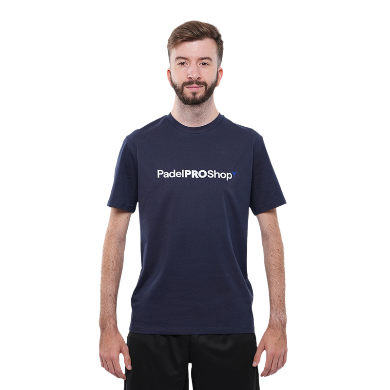Camiseta algodón PadelPROShop Azul Marino