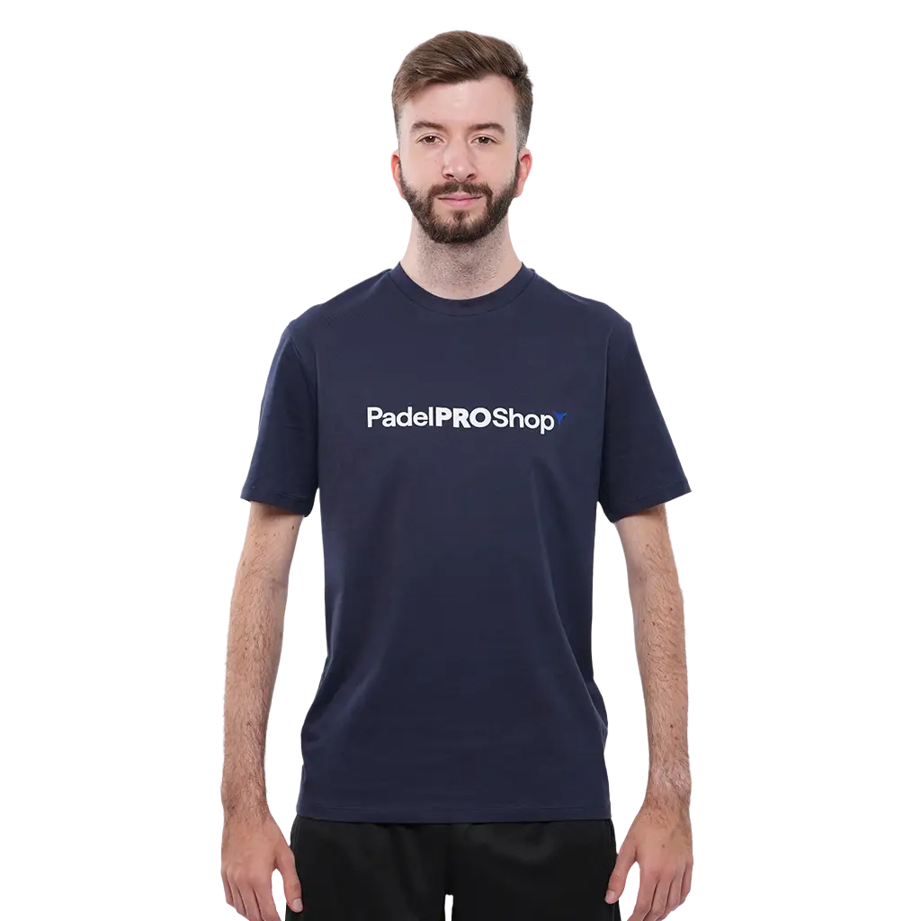 Camiseta algodón PadelPROShop Azul Marino