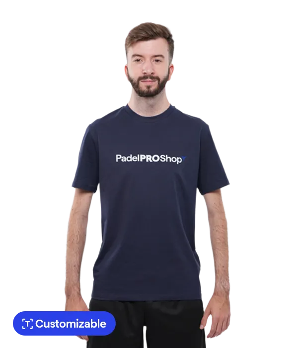 Camiseta algodón PadelPROShop Azul Marino