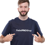 Camiseta algodón PadelPROShop Azul Marino