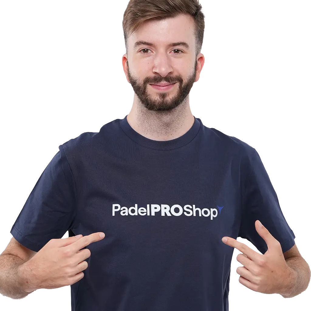 Camiseta algodón PadelPROShop Azul Marino