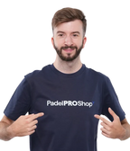 Maglietta cotone PadelPROShop Blu marino