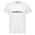 Camiseta algodón PadelPROShop Blanca