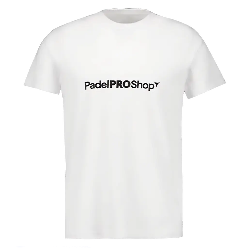 Camiseta algodón PadelPROShop Blanca
