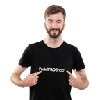 Camiseta algodón PadelPROShop Negra