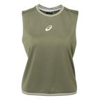Camiseta de Tirantes Asics Game Dark Olive Mujer 2026