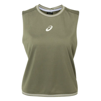 Camiseta de Tirantes Asics Game Dark Olive Mujer 2026