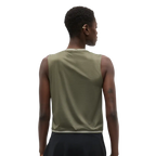 Camiseta de Tirantes Asics Game Dark Olive Mujer 2026