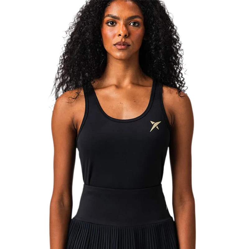 Camiseta de Tirantes Drop Shot Noor Negra
