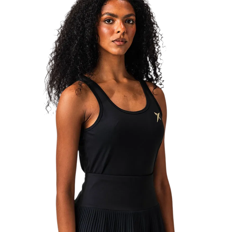 Camiseta de Tirantes Drop Shot Noor Negra