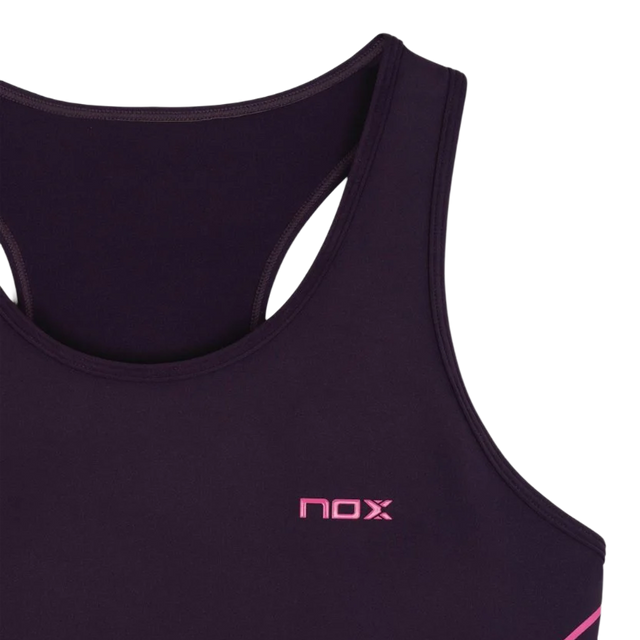 Camiseta de Tirantes NOX Pro Woman Blackberry