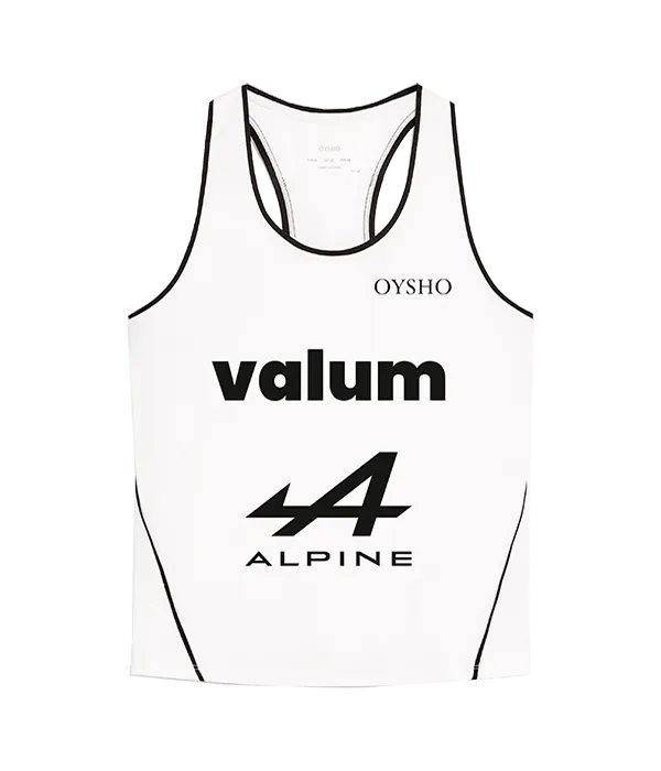 Camiseta Oysho Alejandra Salazar Blanca 2025