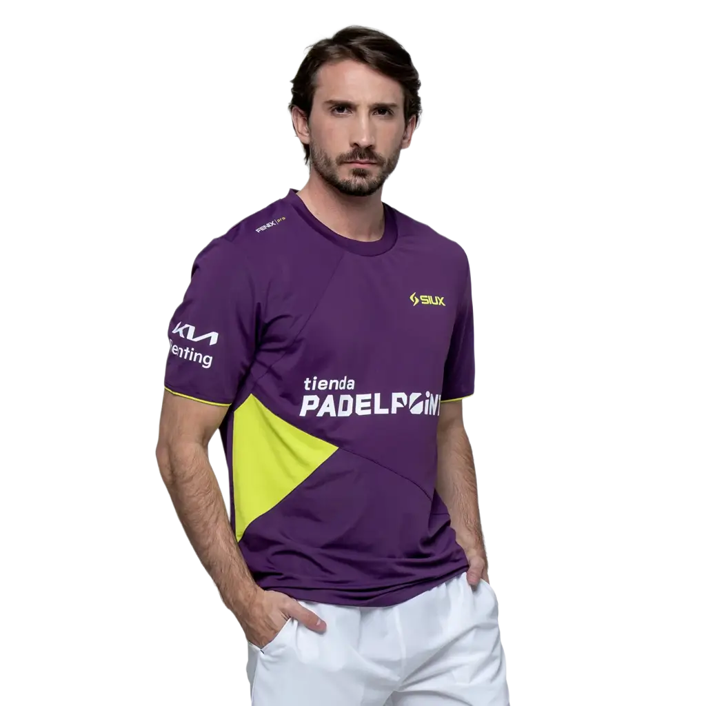 Camiseta siux Fenix Leo Augsbuerguer Morado 2026