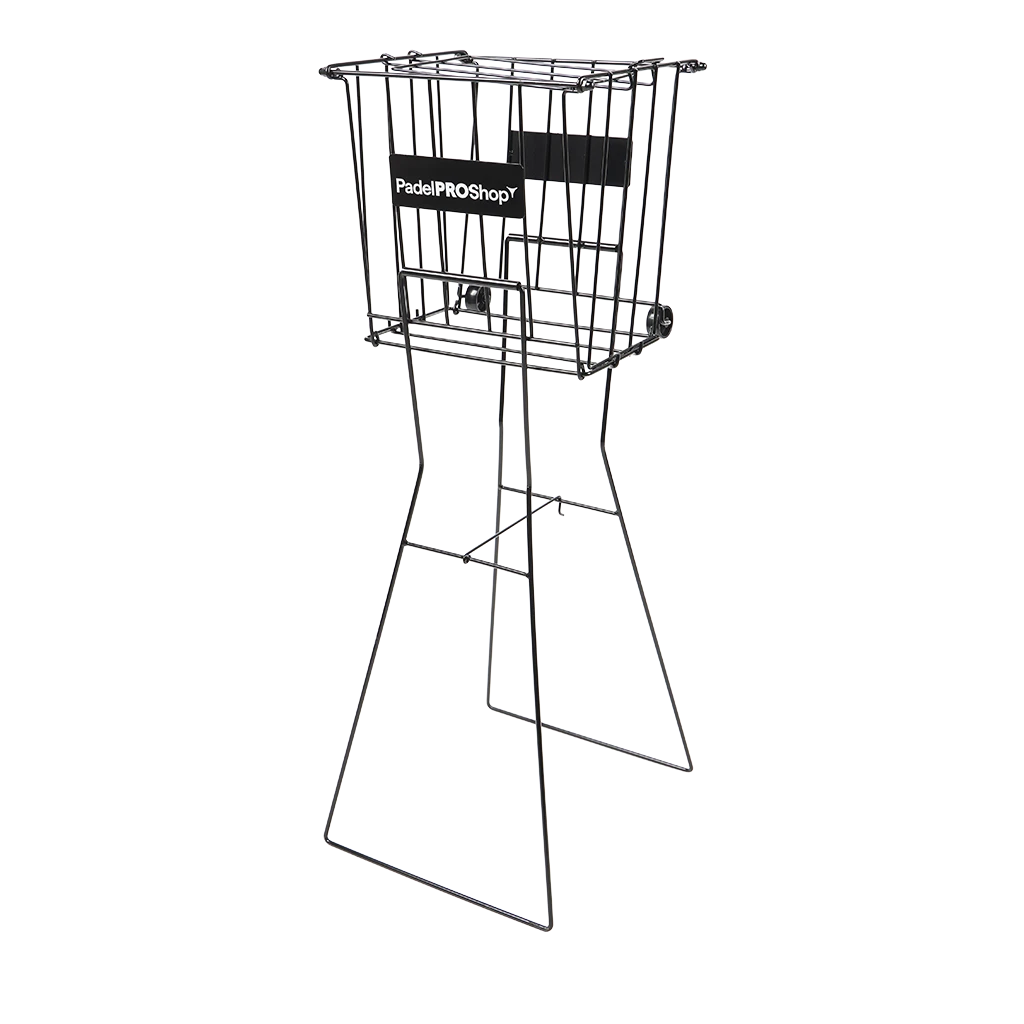 Cesto de Bolas PadelPROShop Metal Negro 2026