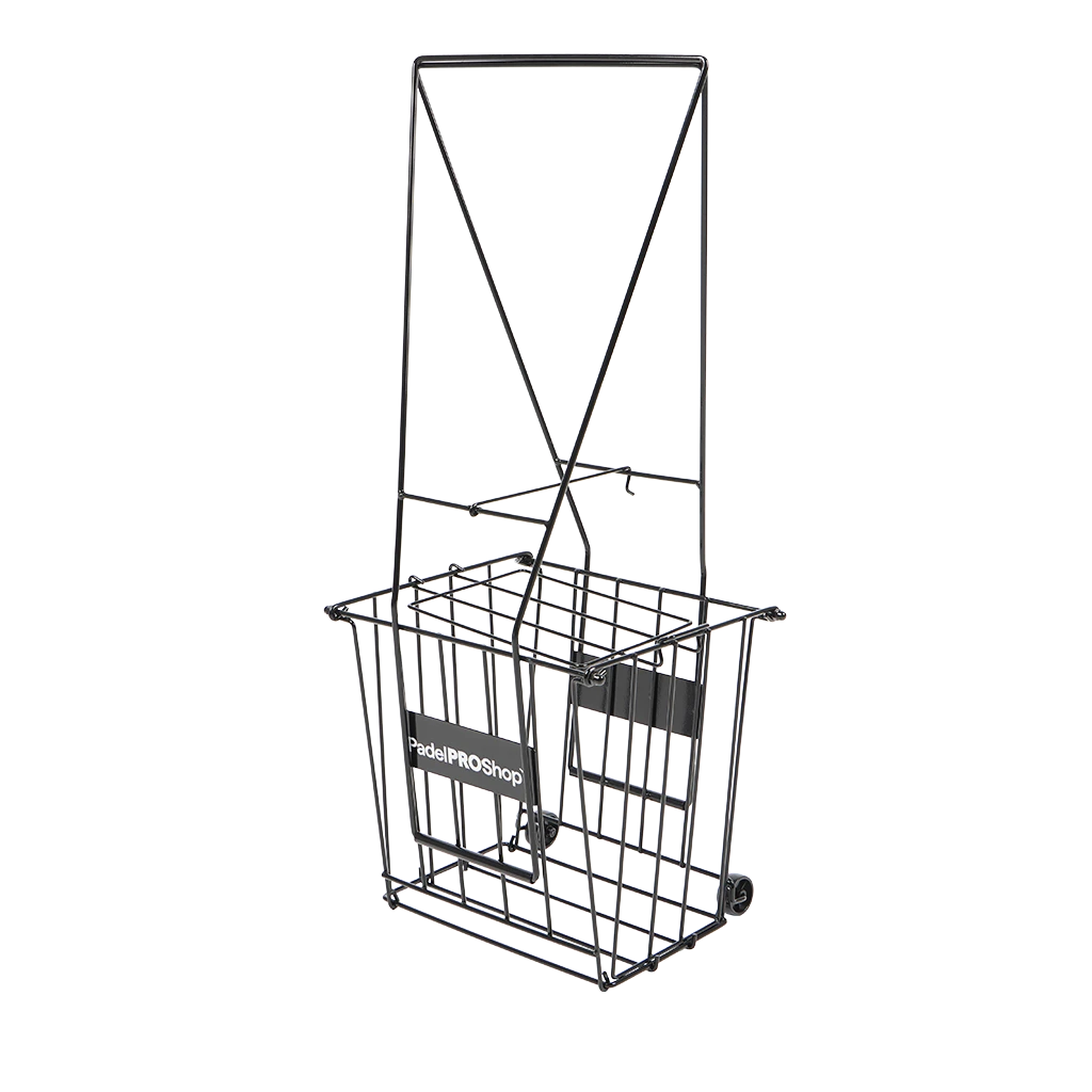 Cesto de Bolas PadelPROShop Metal Negro 2026