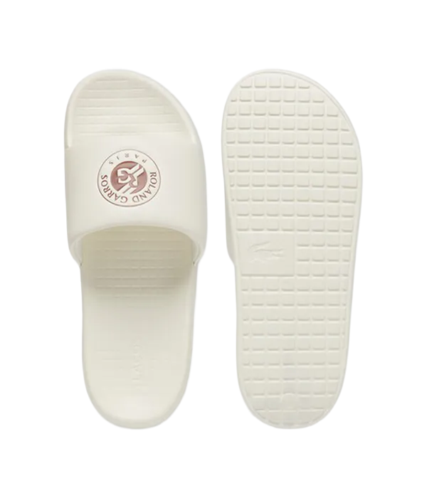 Chanclas  Lacoste Serve Slide White 2025