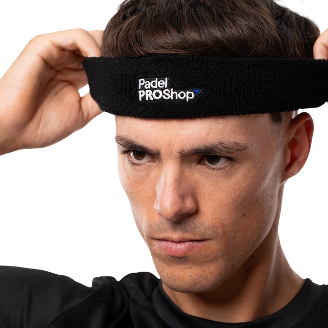 Cinta de algodón PadelPROShop Negra