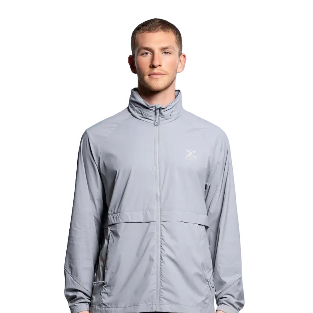 Cortavientos Nox Ligero Hombre Gris 2026