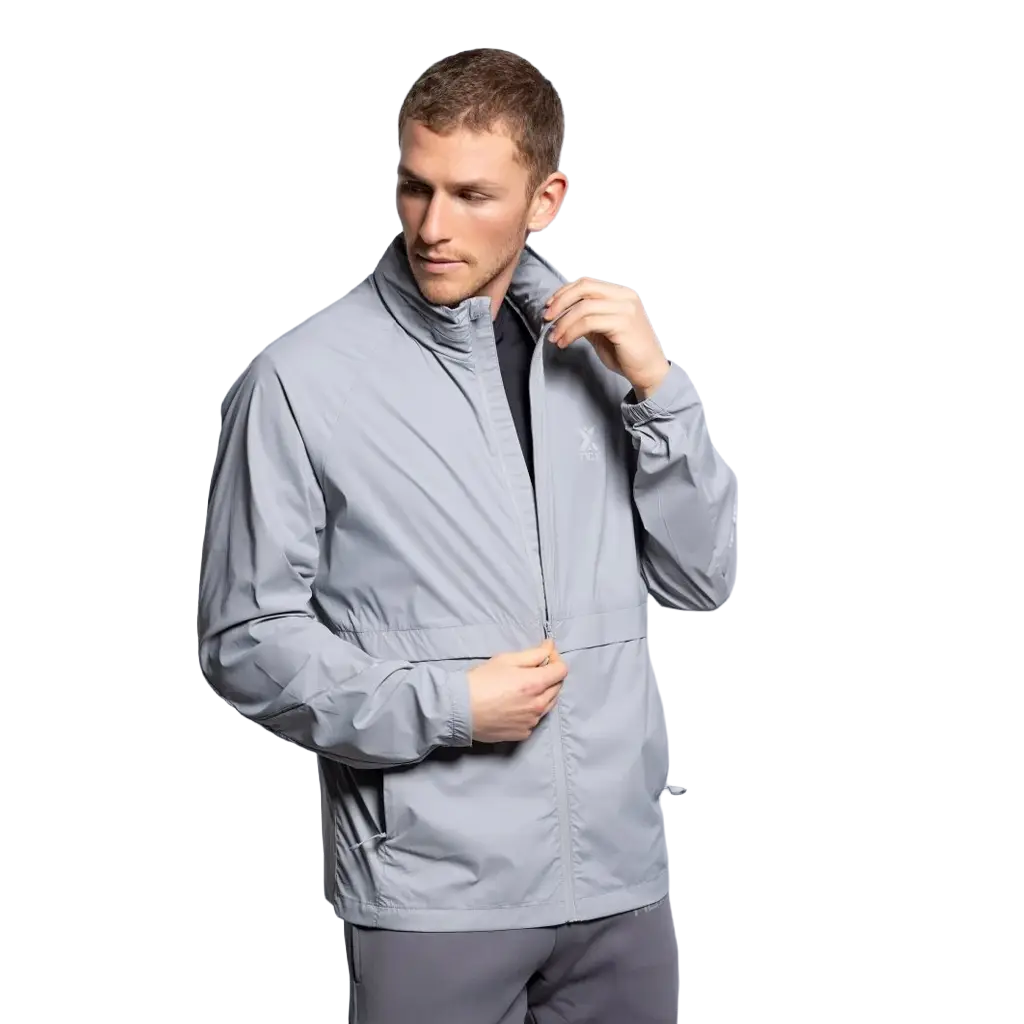 Coupe-vent Nox lumière Homme Gris 2026