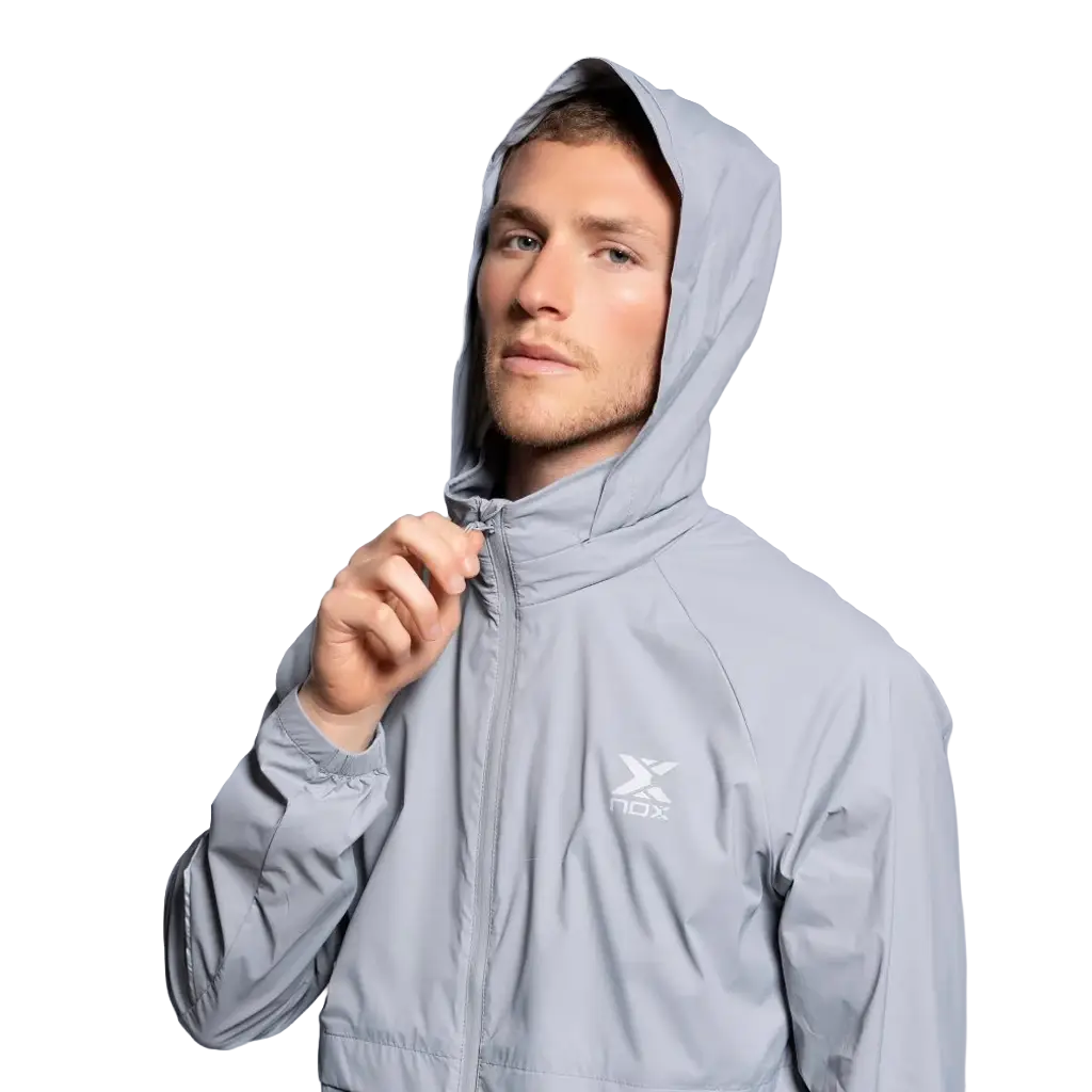 Coupe-vent Nox lumière Homme Gris 2026