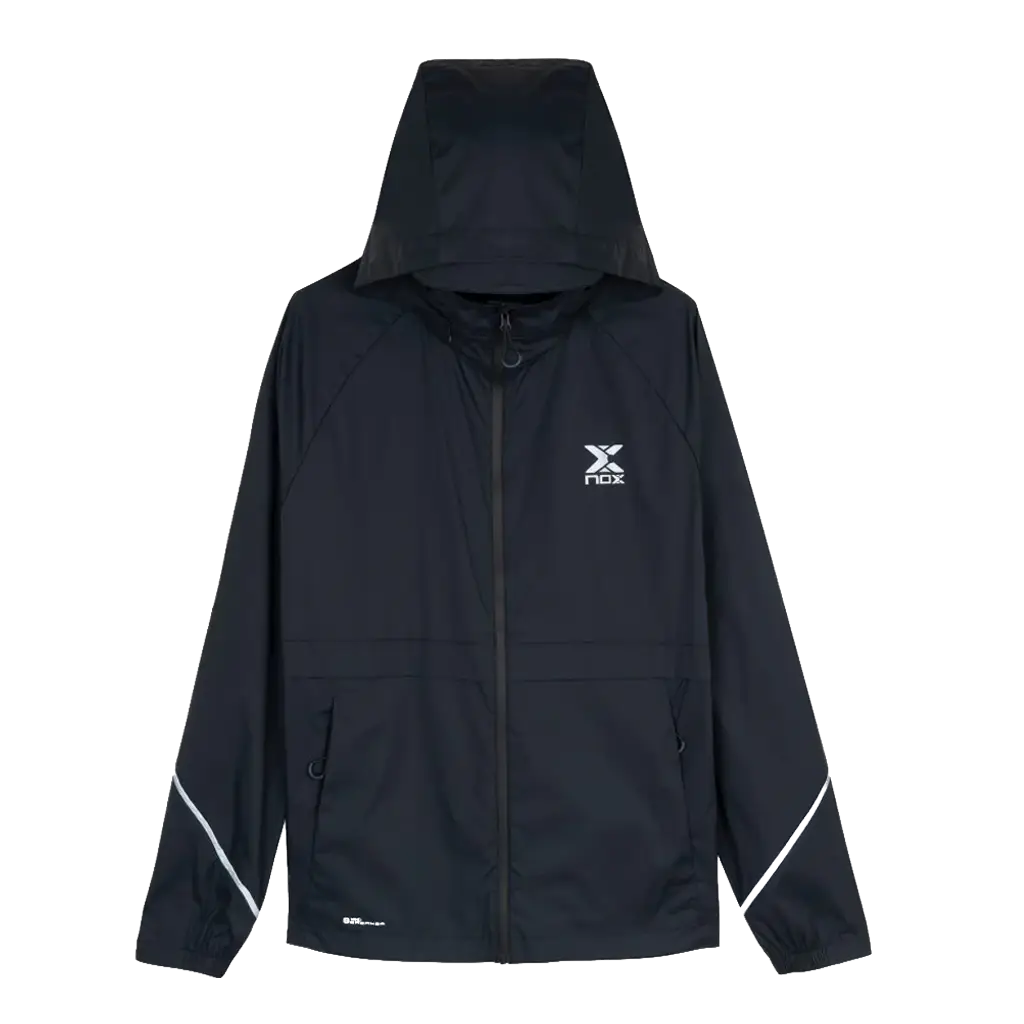 Coupe-vent Nox lumière Homme Noir 2026