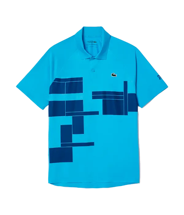 Polo Lacoste Djokovic Azul Claro