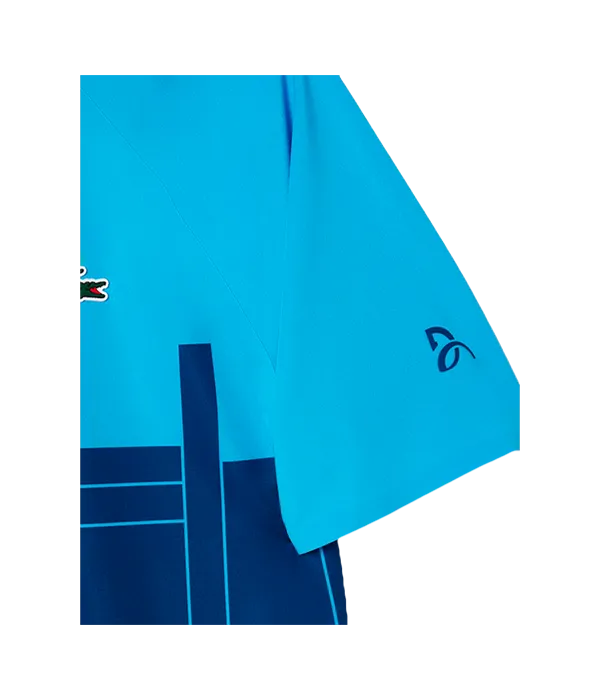 Polo Lacoste Djokovic Azul Claro