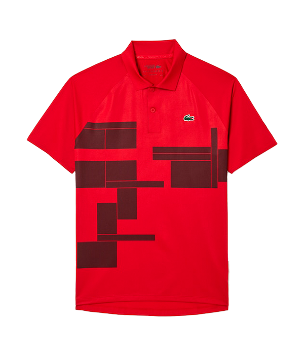 Lacoste Djokovic Polo Red/Black 2025