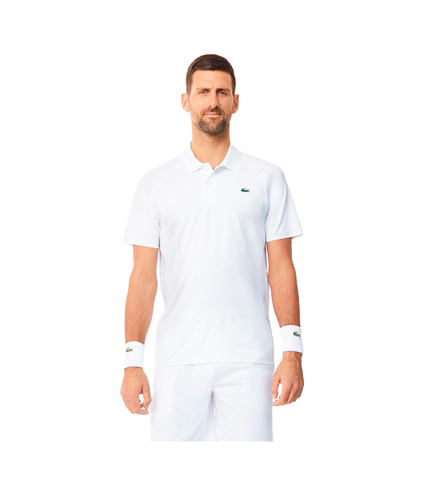 Polo Lacoste Djokovic Ultra-Dry Blanco 2024