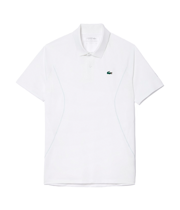 Lacoste Djokovic Ultra-Dry White Polo 2024