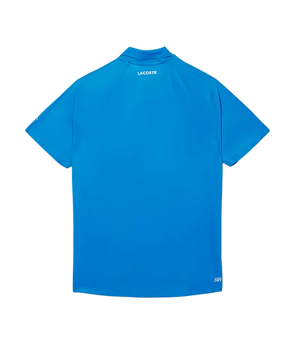 Polo Lacoste Novak Djokovic Azul/Blanco 2025