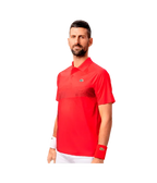 Polo Lacoste Novak Djokovic Rojo 2025