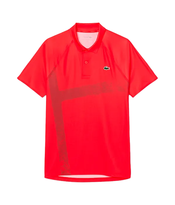 Polo Lacoste Novak Djokovic Rojo 2025