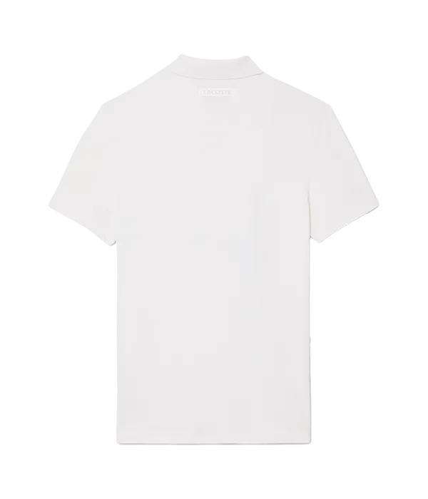 Polo Lacoste Novak Djokovic Blanc 2025