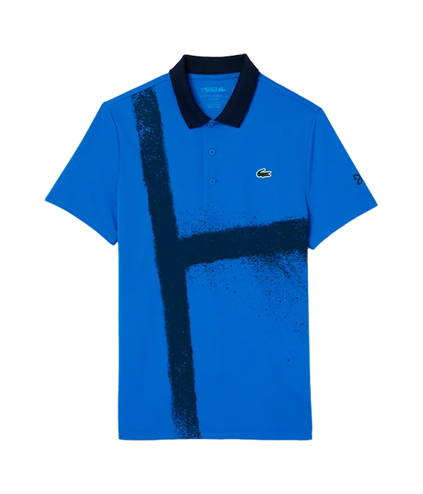 Polo Lacoste Novak Djokovic Azul 2025