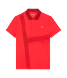Polo Lacoste Novak Djokovic Rojo/Granate 2025