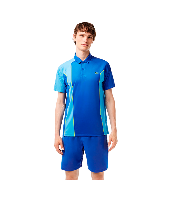 Polo lacoste djokovic blu scuro/azzurro 2023