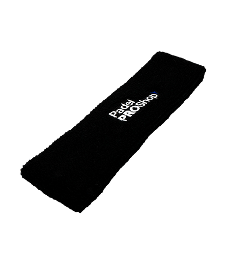 Black  PadelPROShop Cotton Headband 