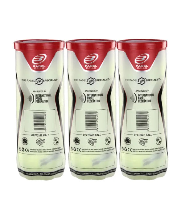 Pelotas Bullpadel Premium Pro (Pack x3)