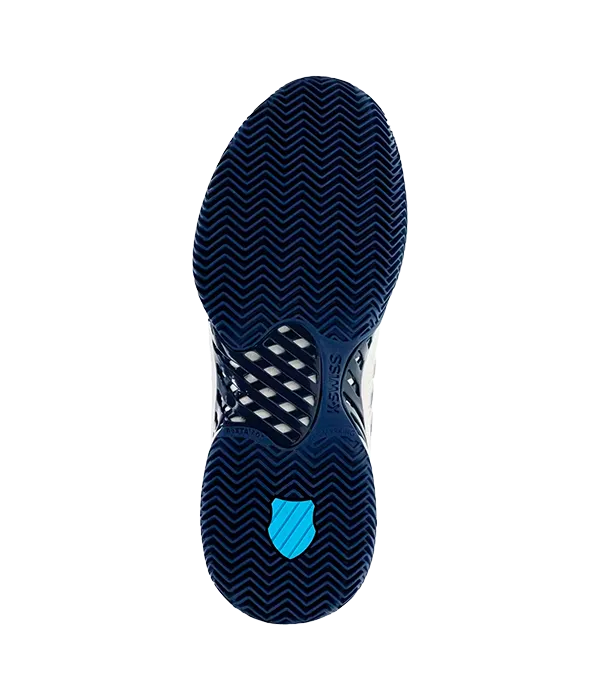 Zapatillas K-Swiss Hypercourt Express 2 HB Blanco/Azul Sanyo