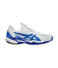 Asics Padelschuhe Solution Speed FF 3 Clay Weiß/Tuna Blau