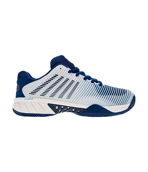 Zapatillas K-Swiss Hypercourt Express 2 HB Blanco/Azul Sanyo