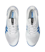 Asics Padelschuhe Solution Speed FF 3 Clay Weiß/Tuna Blau