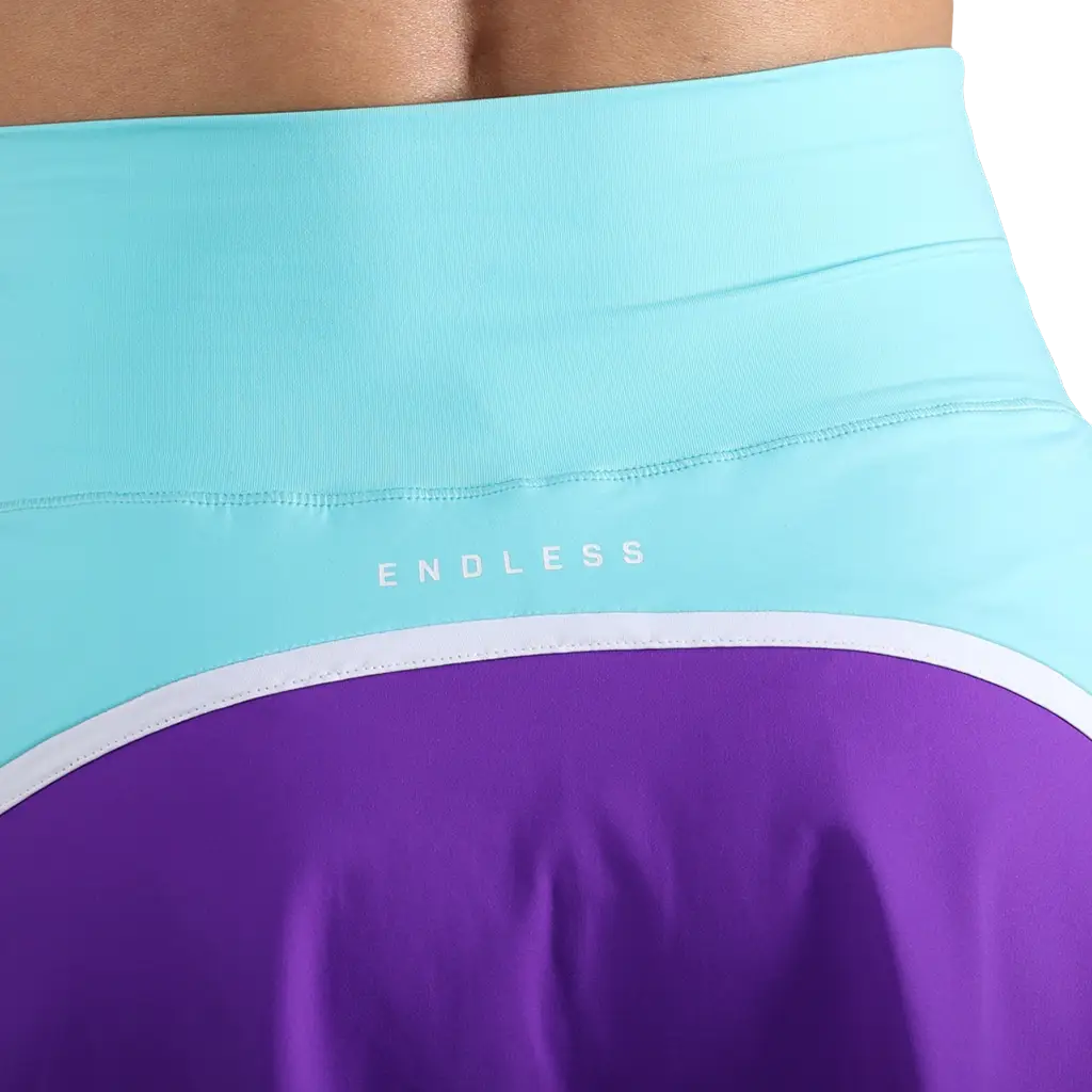 Falda Endless Bloom Aqua 2026