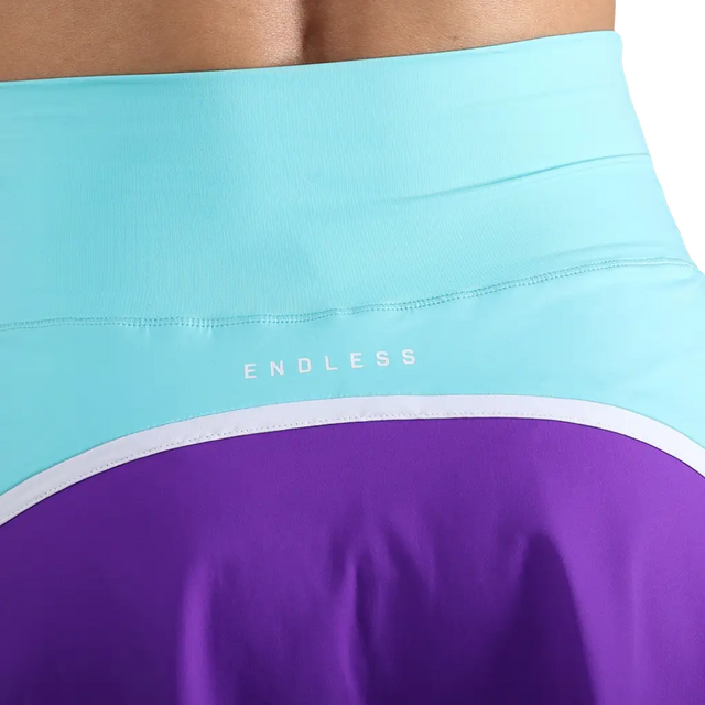 Falda Endless Bloom Aqua 2026