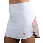 Falda Endless Bloom Blanca