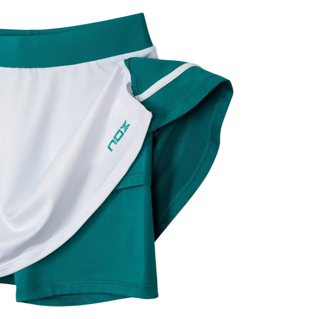 Falda Nox Pro White/Ivy Green 2026