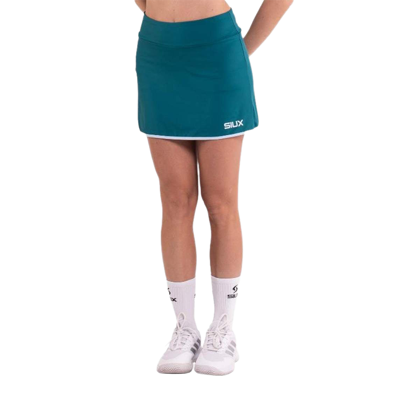 Falda Siux Silk Green Mujer 2026